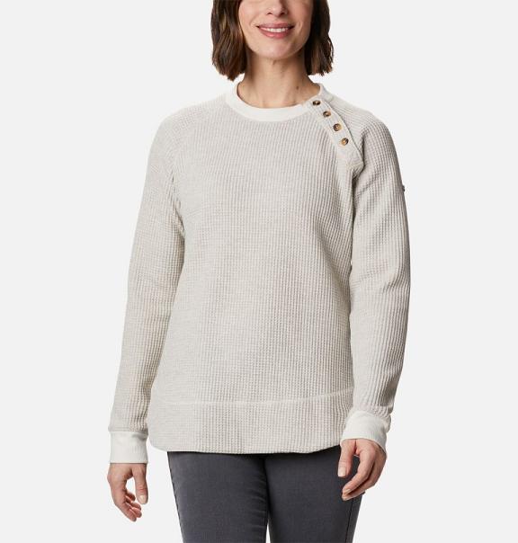 Columbia Chillin Sweaters White For Women's NZ68325 New Zealand
